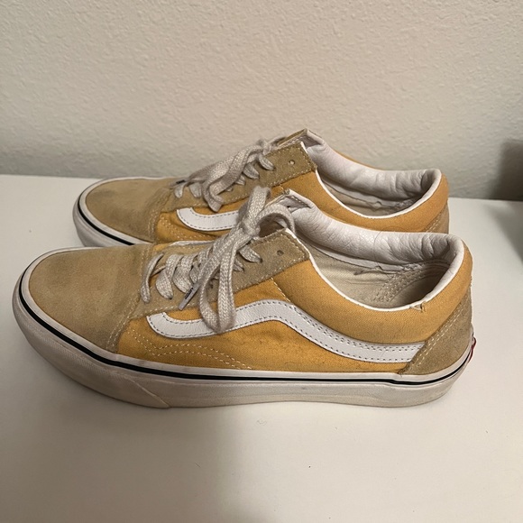 Vans Shoes - Yellow Vans Size 8.5